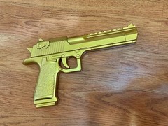 Gold Desert Eagle Pistol Props Replica Cosplay Foam Deadpool