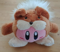 Big Bad Wolf Adventure Kirby Plush Nintendo World 5″ Tall x 9″ Wide