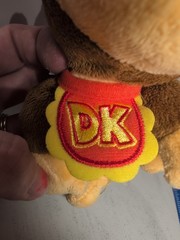 Jakks Pacific 2015 World of Nintendo Baby Donkey Kong Stuffed Plush 6in RARE!