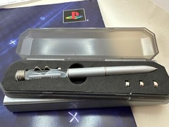 Sony Playstation Promo Lot-Light Up Pen w/Case Blue Light, PS4 Bag, Folder More!