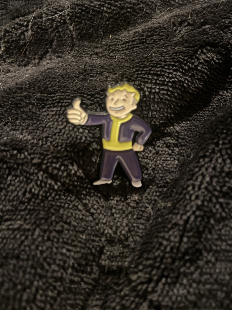 Vault Boy Enamel Pin Fallout Gaming Hat Backpack Jackets Badge Brooch Lapel Pin!