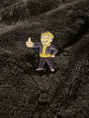 Vault Boy Enamel Pin Fallout Gaming Hat Backpack Jackets Badge Brooch Lapel Pin!
