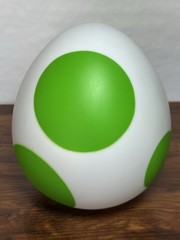 Nintendo Super Mario Bros Yoshi Egg Light 8″ Lamp USB Epic Mario Kart Works