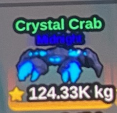 ROBLOX FISH IT MIDNIGHT CRYSTAL CRAB 777K COIN FISH