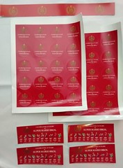 2010 Mario 25th Anniversary Promotional Materials, stickers, clings, strip