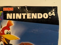 N64 Banjo Kazooie Promo Poster Nintendo 64 Store Display Promo Sign Rare