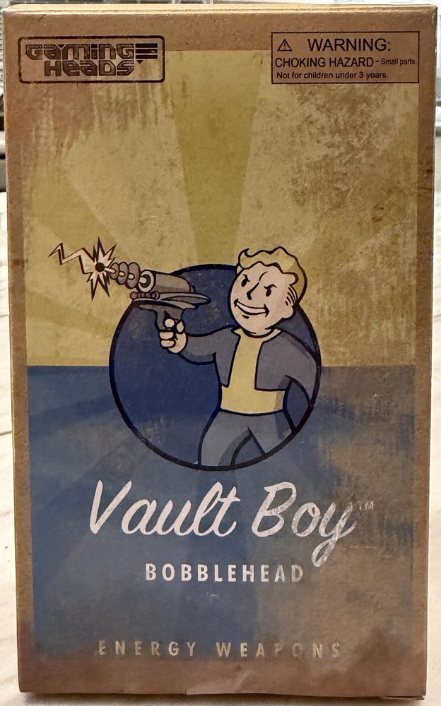 Fallout Vault Boy Bobblehead Energy Weapons 111 Series #1