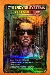 Cyberdyne Systems T-800 & T-1000 Terminator Card ID Set