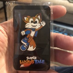 3X Super Lucky’s Tale Enamel Pin Promo Item. XBOX Pins