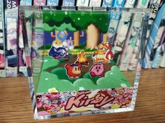 Kirby Meta Knight King DededeHandmade Diorama – Kirby Retro Gaming Cube – Fanart