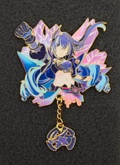 Silver Wolf LV.999 Honkai Star Rail HSR Soft Enamel Pin Video Game Collectible