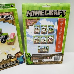 Minecraft Overworld Bundle Animal Mobs & Utility Pack Paper Craft Jazwares -2013