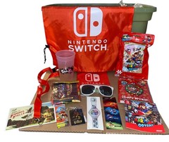 Nintendo Switch Promo Swag Bags: 20 Items Sunglasses Keychains Puzzles & More