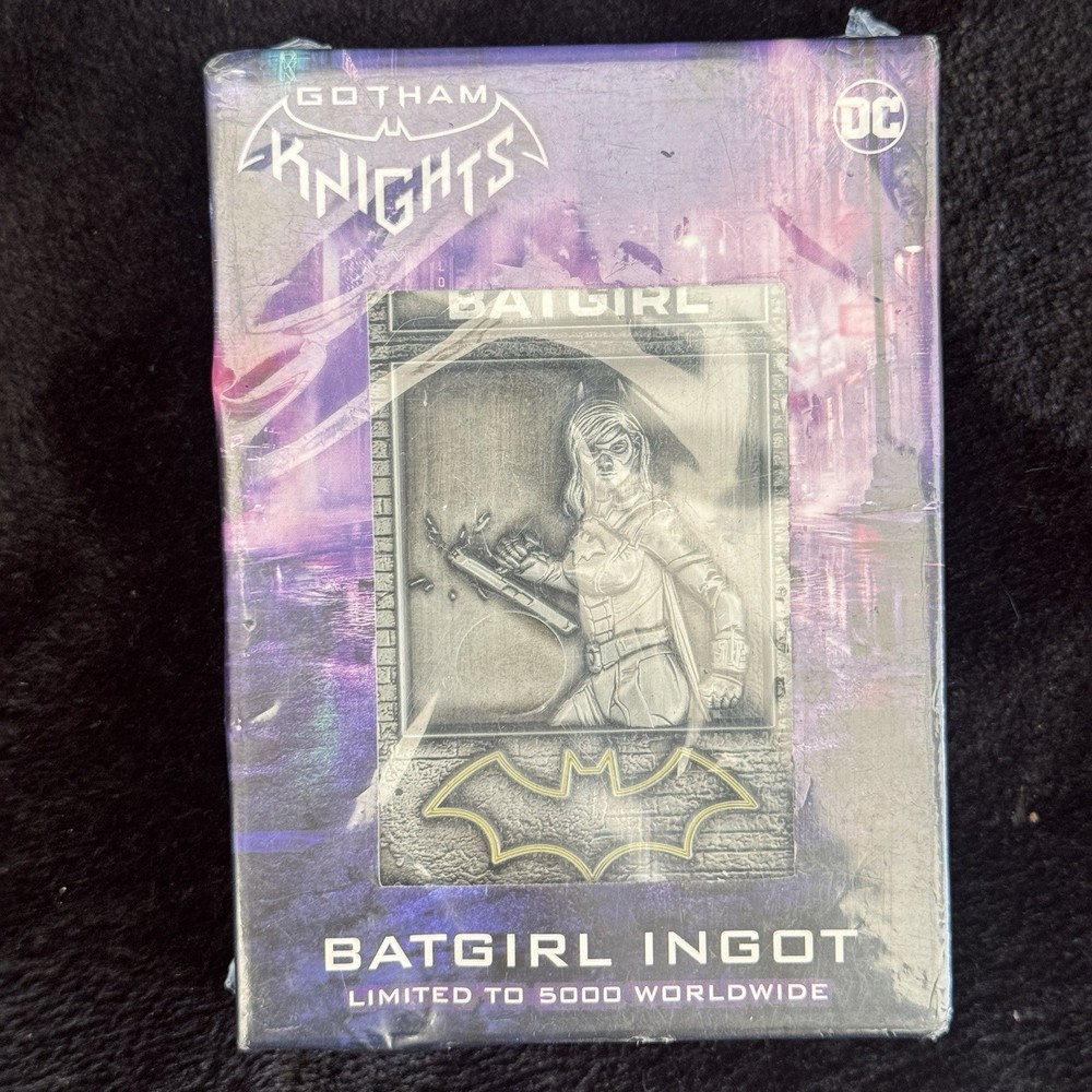 Gotham Knights – Batgirl Ingot – DC LIMITED TO 5000 WORLDWIDE – Sealed