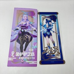 League Of Legends TFT Riot Games Porcelain Lux Transparent Card Bookmark New