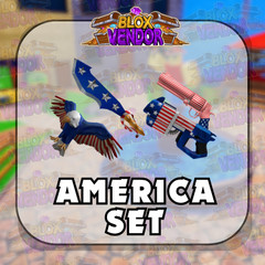 Murder Mystery 2 MM2 | America Set | Godly Knives and Guns