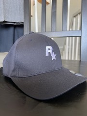 Rockstar Games Merchandise With Tags Cap Black/White NEW Size L/XL Hat Gamer