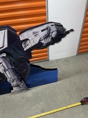 Star Wars The Mandalorian AT-AT 4FT Display -Walmart- 2026 (Full Display)