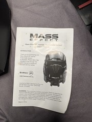 Mass Effect N7 Helmet Andromeda Variant 1:1 Scale Wearable Helmet LED Light VG+