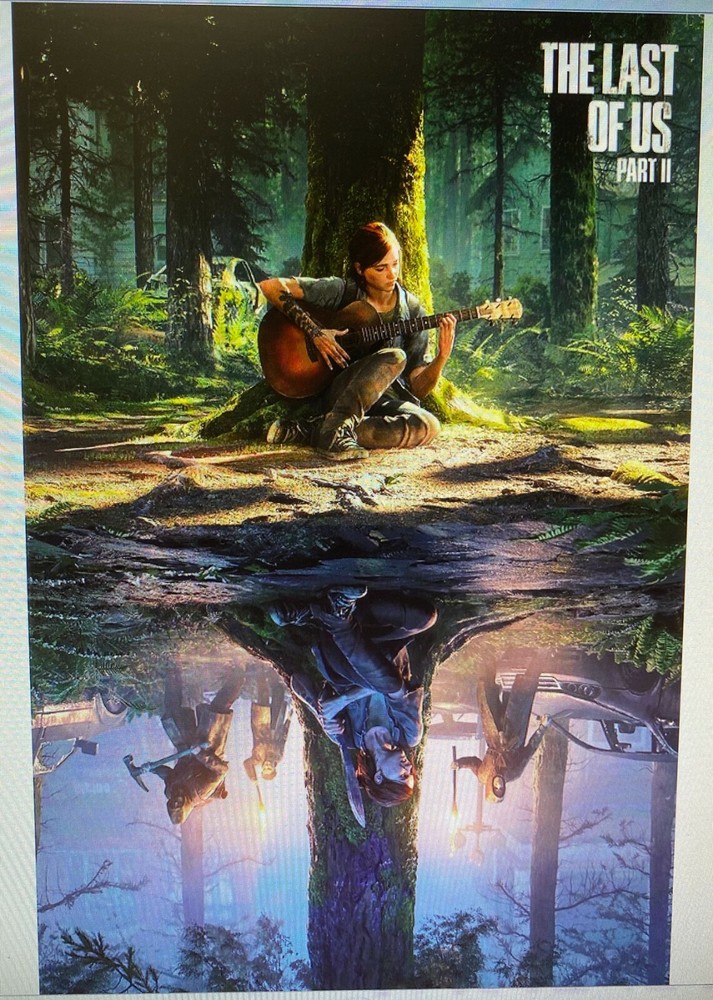 THE LAST OF US PART II 24×36 POSTER VIDEO GAMES SONY ELLIE FUN GIFT BRAND NEW!!!