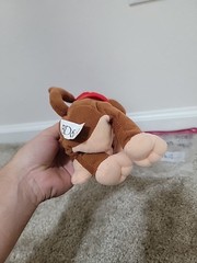 Donkey Kong DK and Diddy Plush Vintage Nintendo Stuffed Animals Beanbags BD&A