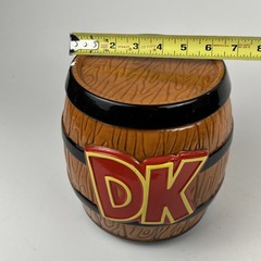 Nintendo Donkey Kong Barrel Cookie Jar, DK Ceramic Collectable, 2019 Retro Gamer