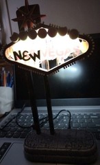 Fallout New Vegas Welcome Sign Light up Lamp 10″ Statue Figure + COA (454/1000)