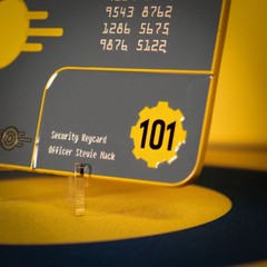 Fallout 3 Vault 101 Limited Edition Security Keycard Replica – NUMBERED