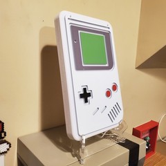 Gameboy neon LED sign w dimmer switch wall or easel display retro game room gift