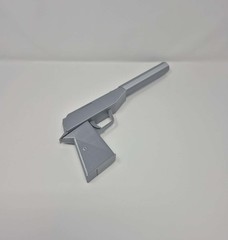GoldenEye 007 PP7 Silver Gun Replica – Full-Size Nintendo 64 Cosplay Prop