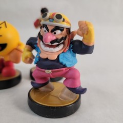 Lot of 5 Non Functional Amiibo Pac-Man Wario Sonic Toon Link Ryu Nintendo Smash