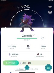 Shiny Zoroark – TRADE 1 Million stardust – Read Description