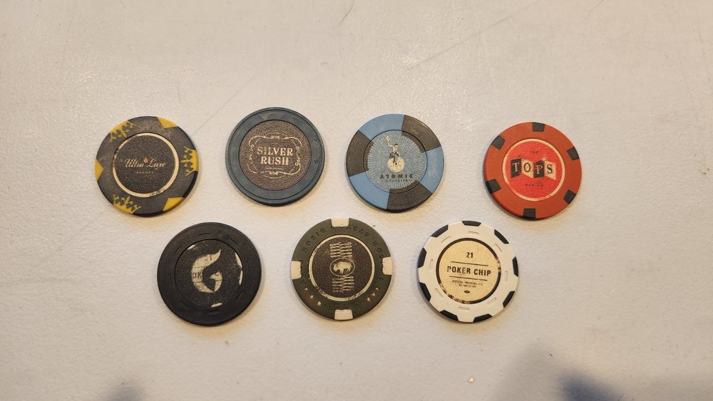 Fallout New Vegas Collector’s Edition Lucky 7 Poker Chips Set