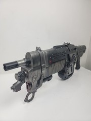 Gears Of War 3 Bloody Retro Lancer Replica Gun 1:1 Prop Life Size GOW Epic