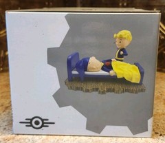 Fallout Vault Boy Mr. Sandman Statue Technicolor Color Variant limited edition