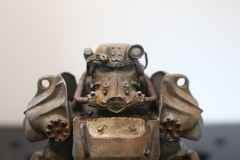 Fallout Power Armor Statue – Resin Reproduction Weathered Scale Model!!