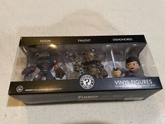 RARE: Fallout/Doom/Dishonored Funko Figures – E3 2015 Promotional Item *NEW*