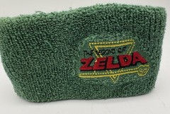 Vintage Nintendo The Legend of Zelda Link Green Wristband / Sweatband Authentic