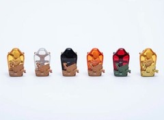 Kojima Productions BBPOD Figure Mini Mascot 6 Sets Japan Exclusive New FS JP