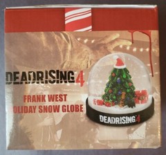 FRANK WEST HOLIDAY SNOW GLOBE ~ DEAD RISING 4 PROMO ~ 2016 NEW IN BOX CAPCOM