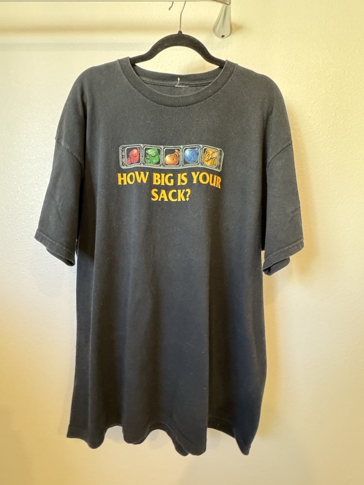 Blizzard Entertainment World of Warcraft T-Shirt “How Big Is Your Sack?” XL