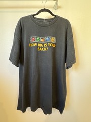 Blizzard Entertainment World of Warcraft T-Shirt “How Big Is Your Sack?” XL