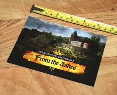 Kingdom Come Deliverance Rare Promo Postcard Post Card Xbox One PS4 Playstation