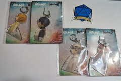 Metaphor ReFantazio x Round1 New Sealed Keychain Promo Set of 4 TexasNerdGames