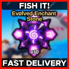 10x EVOLVED ENCHANT STONE💰 FISH IT!🐟 | CHEAPEST |‼️FAST & EASY DELIVERY‼️
