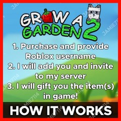 🪴Grow a Garden 2 | All Items, Seeds, Sheckles, Gamepass | GAG2 Fast & Easy