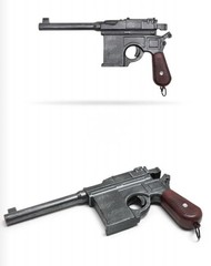 Shanxi Type 17 Pistol Replica Toy Made Of Foam Video Games Full Size
