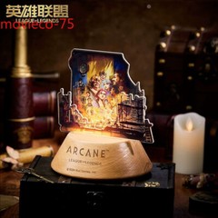 LOL Arcane Neon Night Light Home Table Lamp Gift Desktop Decoration New Popular