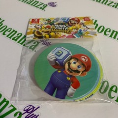 My Nintendo Rewards Super Mario Party Jamboree Coasters A Set Of 8 4″ Round