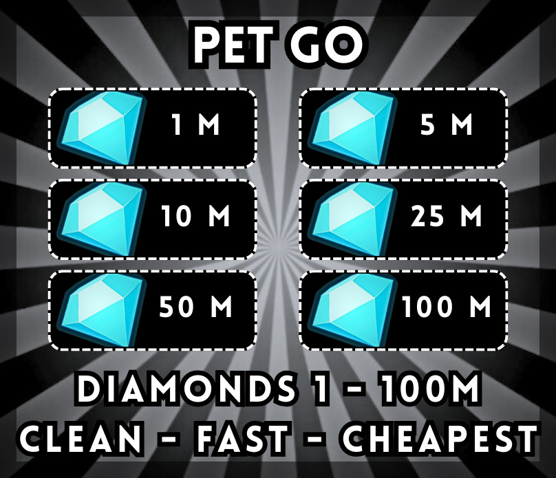 PETS GO! – 💎 Gems 💎 Cheap Price ✅ – Quick Delivery 🚚